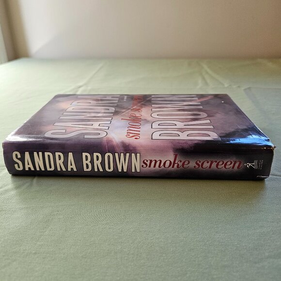 Smoke Screen by Sandra Brown Hardcover Romantic Suspense Thriller - Picture 3 of 8